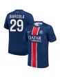 Billige Paris Saint-Germain Bradley Barcola #29 Hjemmedrakt 2024-25 Kortermet